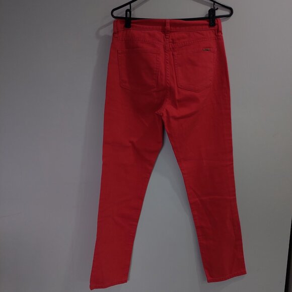 Ralph Lauren Jeans Bright Red Skinny Fit Stretch Jeans, Size 4 - Picture 5 of 10